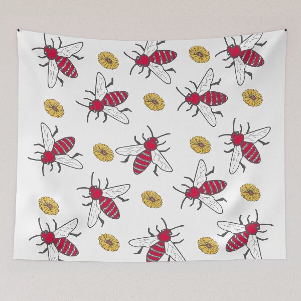 Item preview, Red Bees designed and sold by Rusembell.