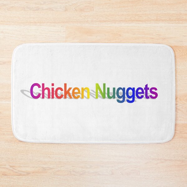 Item preview, Chicken Nuggets - Rainbow WordArt designed and sold by izacless.
