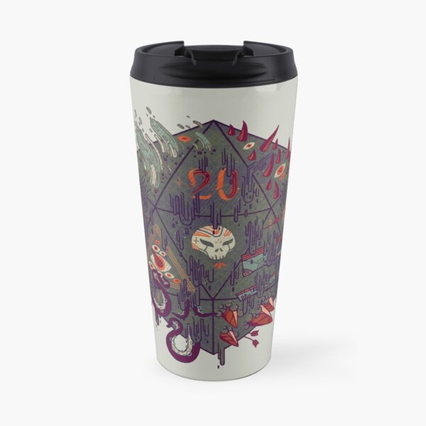 Die of Death Travel Mug
