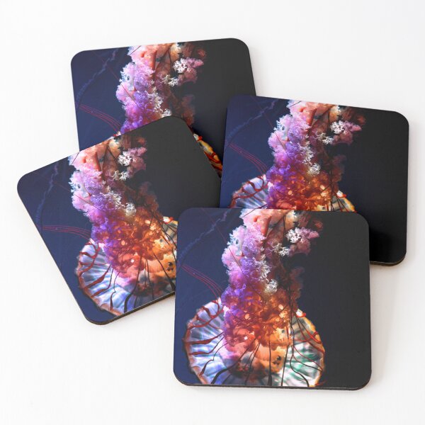 Item preview, Vibrant Tropical Undersea Jellyfish designed and sold by ultimatedigital.