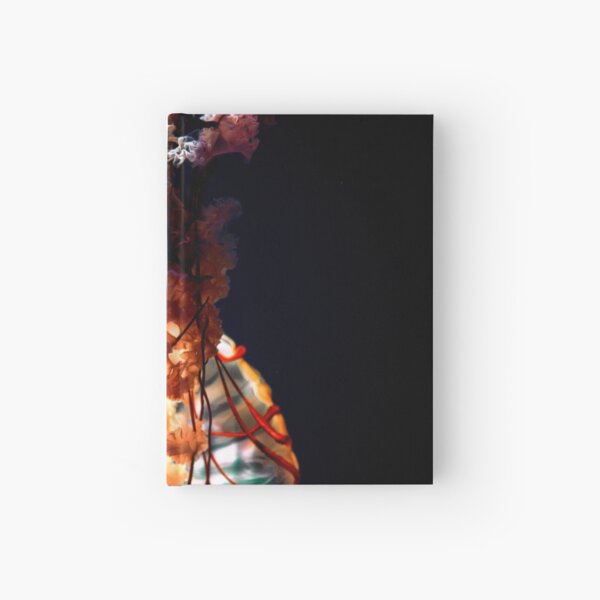 Vibrant Tropical Undersea Jellyfish Hardcover Journal