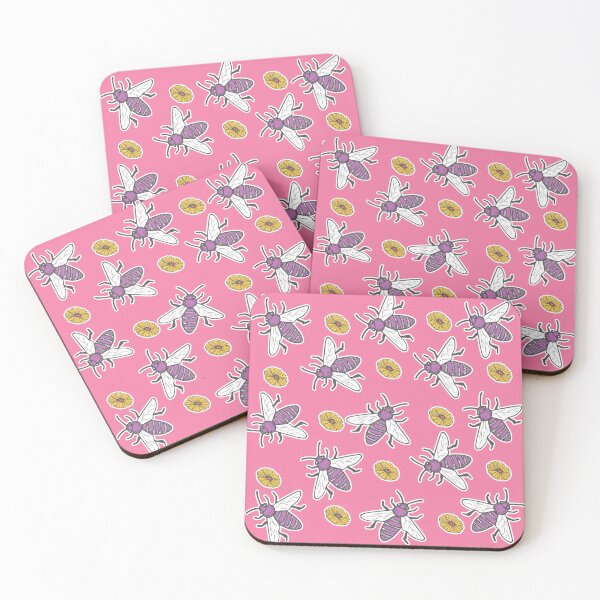 Item preview, Purple Bees designed and sold by Rusembell.