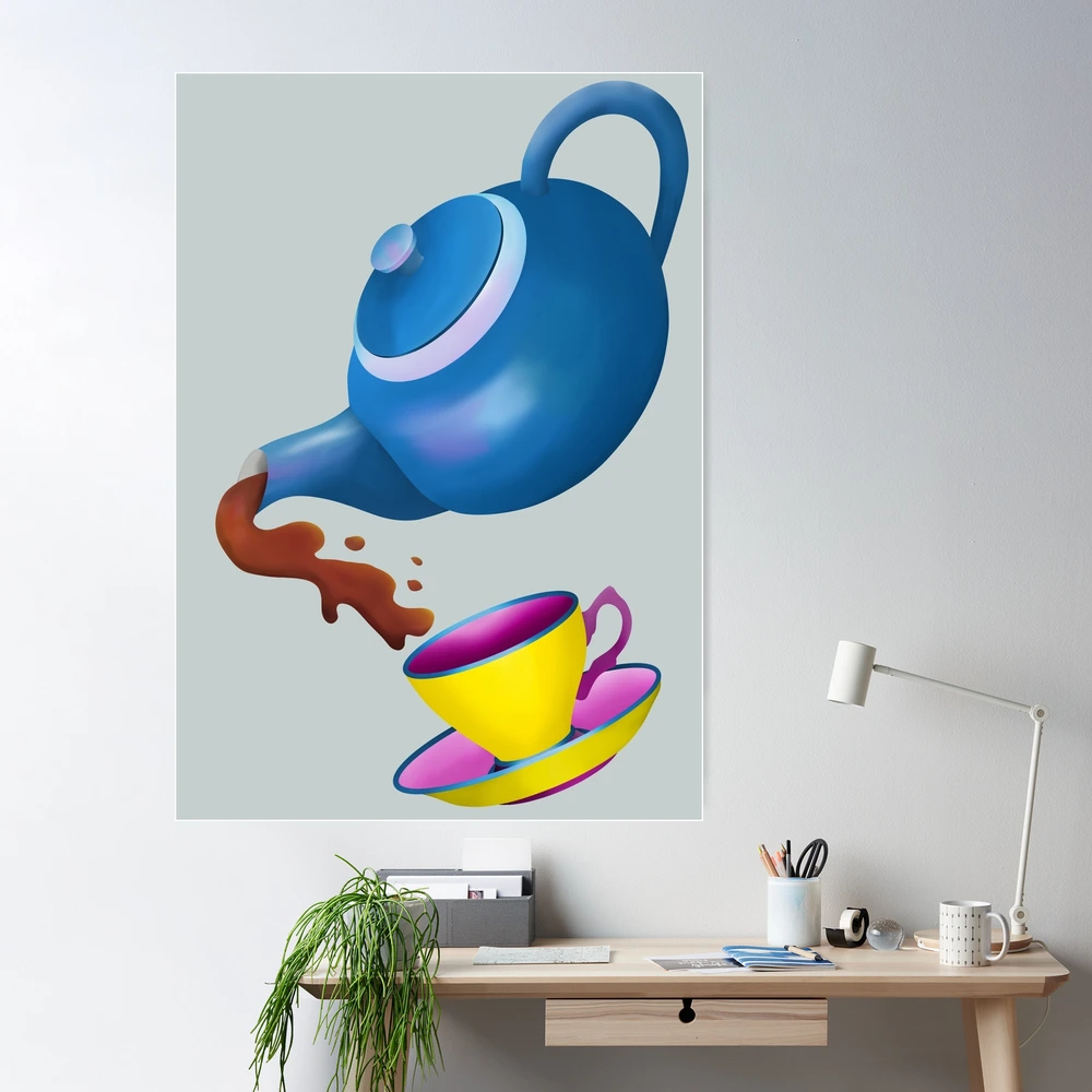 This is so flippin cool!  Tea pots, Tea pot set, Tea art