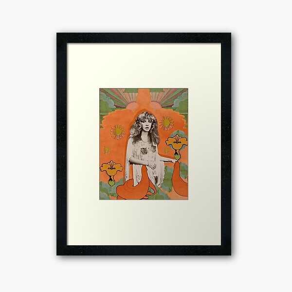 stevie nicks srengenge - Framed Art Print