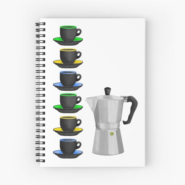 Item preview, Moka Pot Stove Top Espresso Maker designed and sold by piedaydesigns.