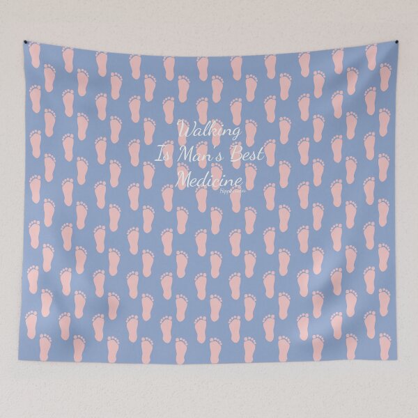 Item preview, Walking Is Man's Best Medicine Hippocrates Pantone designed and sold by piedaydesigns.