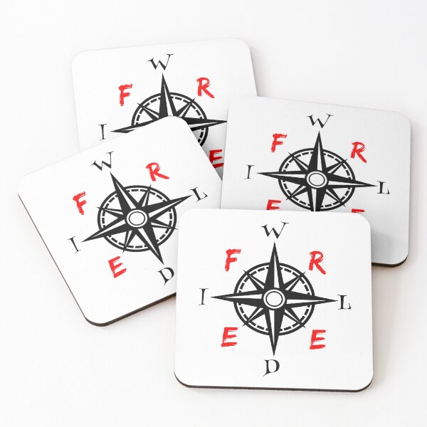 Item preview, Wild And Free Compass designed and sold by piedaydesigns.