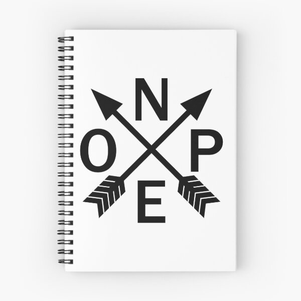 Item preview, Nope Compass designed and sold by piedaydesigns.