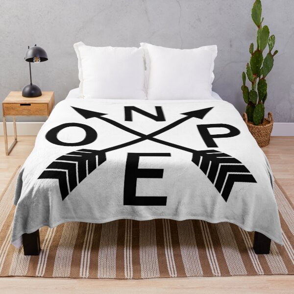 Item preview, Nope Compass designed and sold by piedaydesigns.
