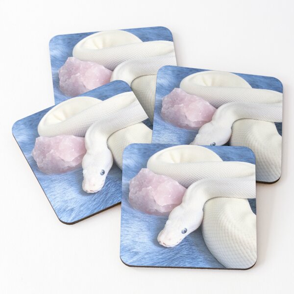 Item preview, Rosequartz and a white snake  designed and sold by dragongirl222.