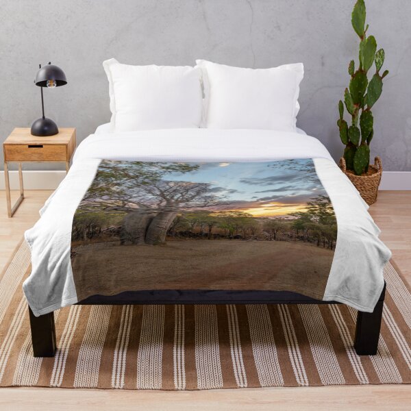 Creative Collection - Kimberley Boab Tree at Sunset Throw Blanket
