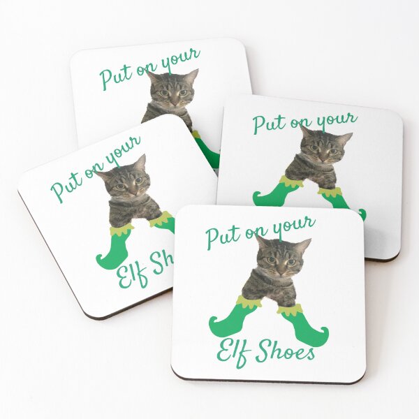 Item preview, Put on Your Elf Shoes designed and sold by Bridget Beswick.