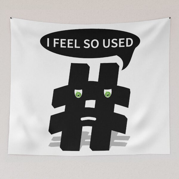 Item preview, Hashtag designed and sold by piedaydesigns.