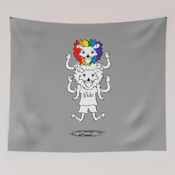 Item preview, Gay Pride Of Lions designed and sold by piedaydesigns.