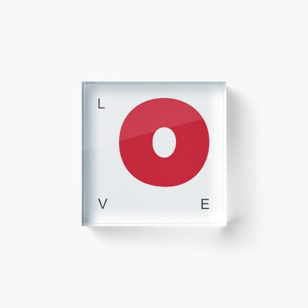 Item preview, LOVE - red designed and sold by Hell-Prints.