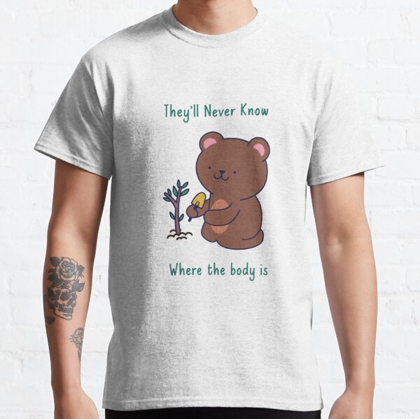 Murder Bear T Shirts Redbubble - evil teddy roblox