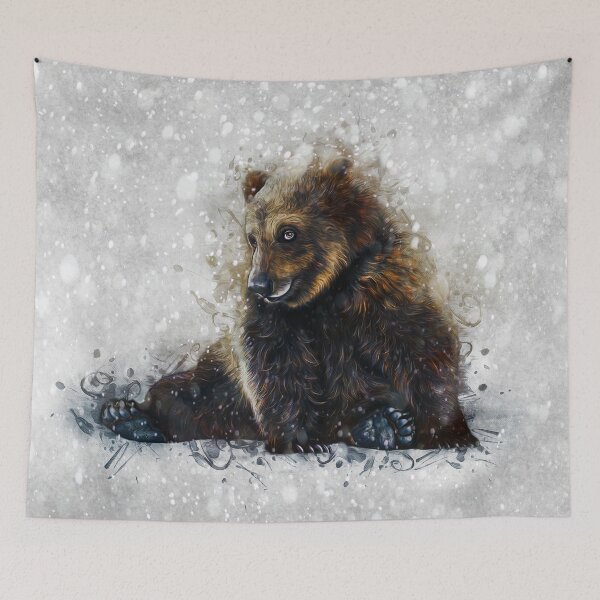 Item preview, Brown Bear In The Snow designed and sold by MitchellAK.