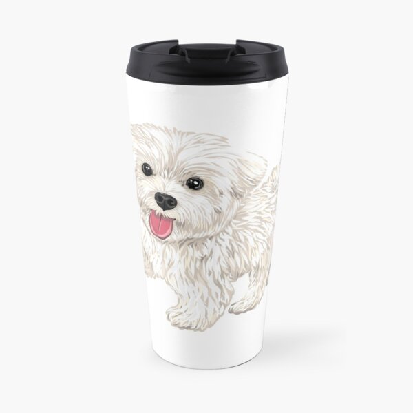 Maru the Maltese Travel Mug