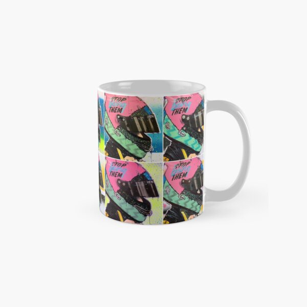 Daniel Ricciardo - Renault F1 graffiti painting collage by DRAutoArt Classic Mug
