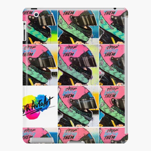 Daniel Ricciardo - Renault F1 graffiti painting collage by DRAutoArt iPad Snap Case