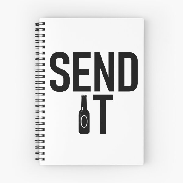 Item preview, Send It - Black designed and sold by Brookerino.