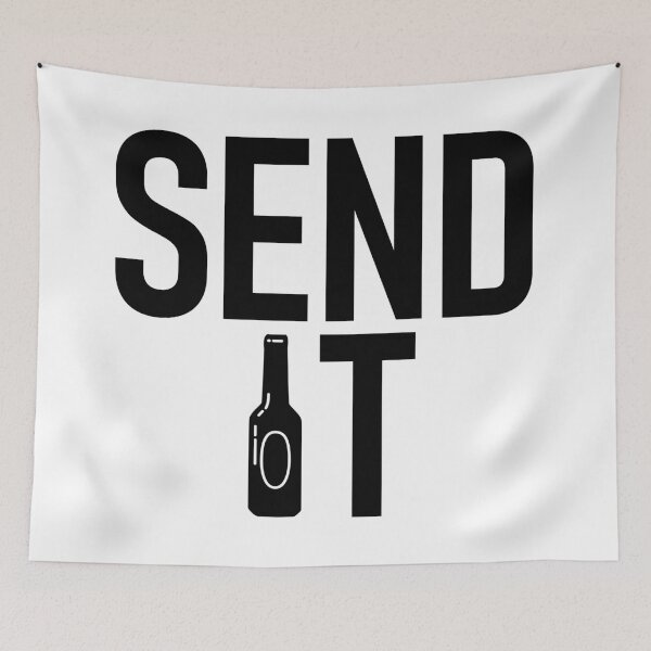 Item preview, Send It - Black designed and sold by Brookerino.