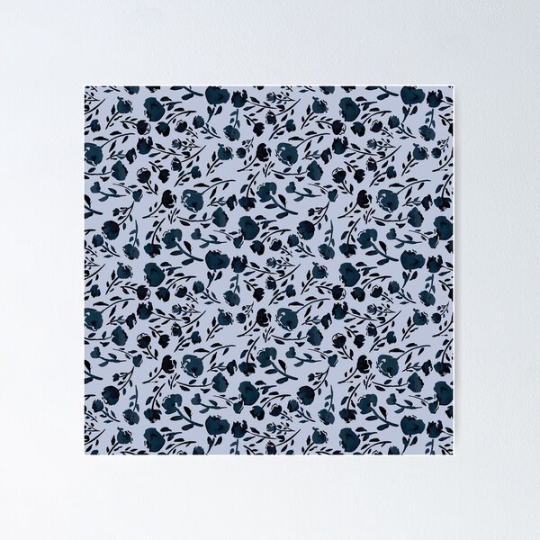 Item preview, Blue Flowers designed and sold by PrettySimple Graphic Design.
