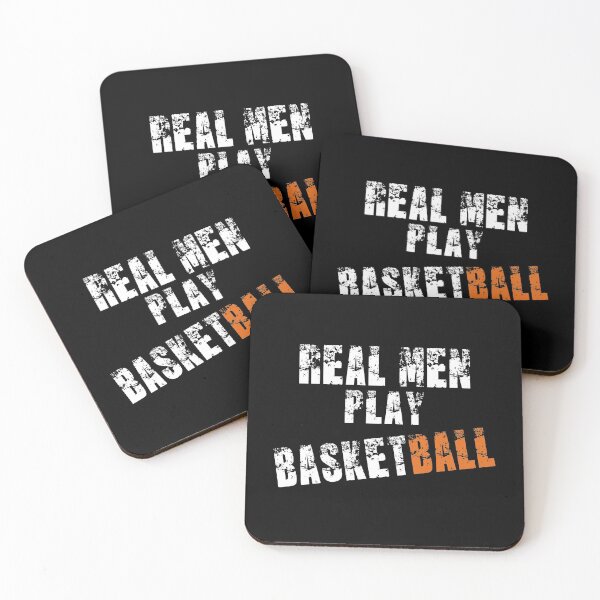 Item preview, Real Men Play Basketball designed and sold by SmartStyle.