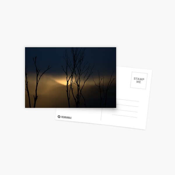 Mt Hotham Sunset 2 Postcard
