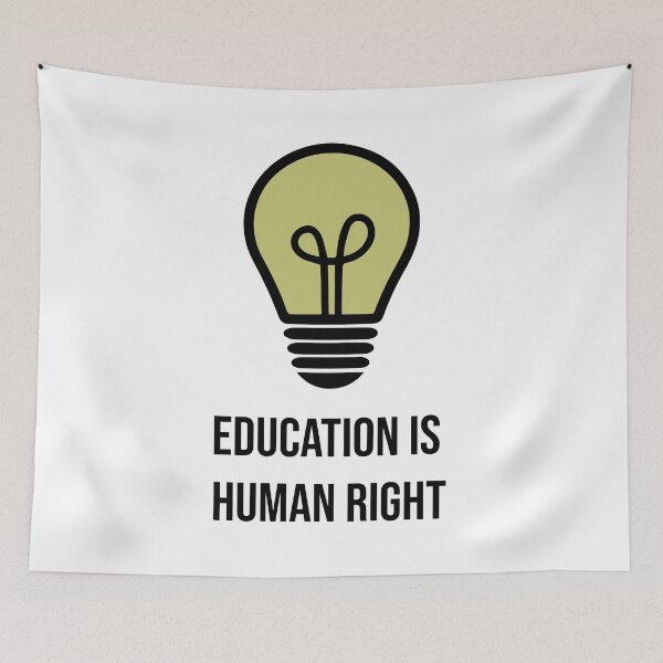 Item preview, Education is human right designed and sold by SVDesignatVasil.