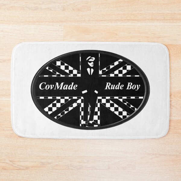 Item preview, CovMade Rude Boy Oval Badge designed and sold by CovMadeGifts.