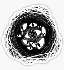 the eye / beholding / ceaseless watcher / the watcher Sticker