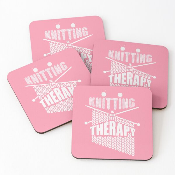 Item preview, Knitting is the Best Therapy designed and sold by hitpointer.