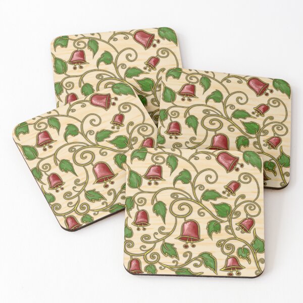 Item preview, Red Christmas Bells design designed and sold by Susaans-Art.
