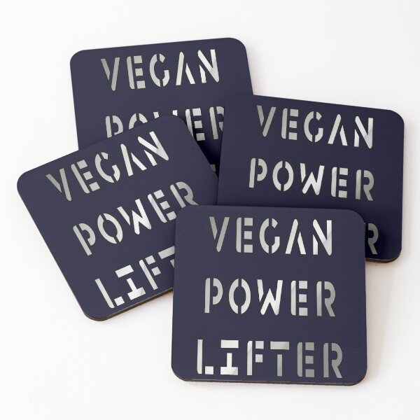 Item preview, Vegan Power Lifter - Gym Workout designed and sold by GreenSlate.