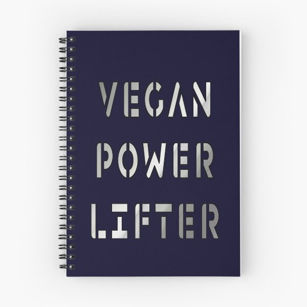 Item preview, Vegan Power Lifter - Gym Workout designed and sold by GreenSlate.