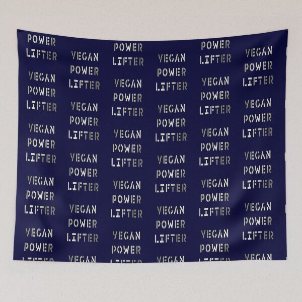 Item preview, Vegan Power Lifter - Gym Workout designed and sold by GreenSlate.
