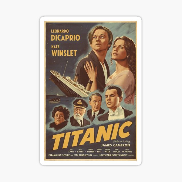 Titanic Stickers | Redbubble