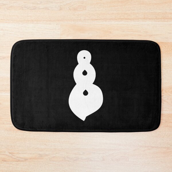 Item preview, Pikorua Infinity Twist Maori Symbol White designed and sold by kiwishirts.