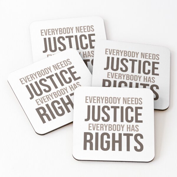 Item preview, Everybody needs justice everybody has rights designed and sold by SVDesignatVasil.
