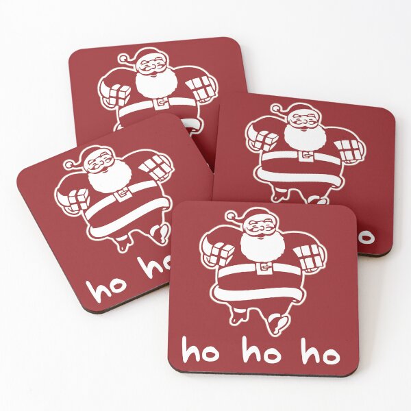 Item preview, Christmas gift Santa HO HO HO designed and sold by bushwombat.