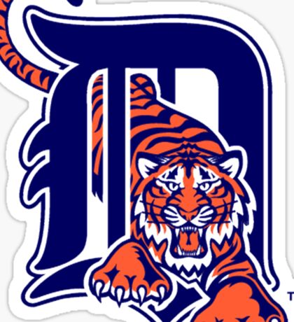 Detroit Tigers: Stickers | Redbubble