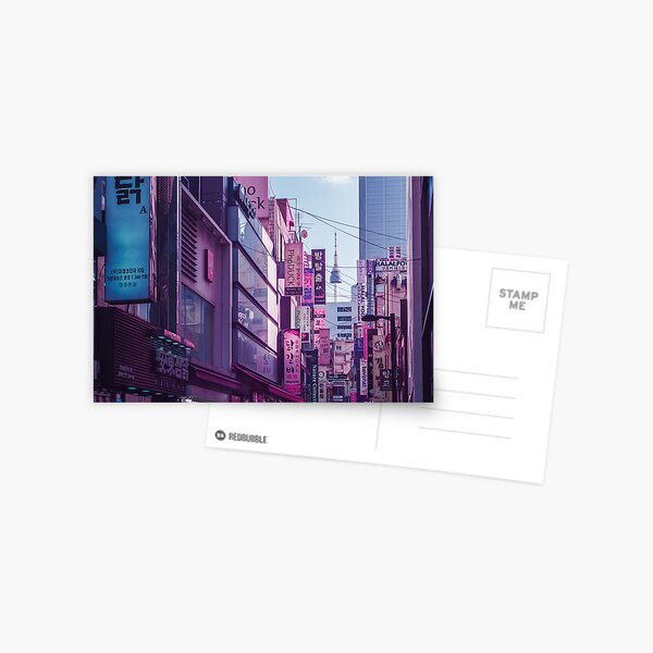 Seoul - Anime World Postcard
