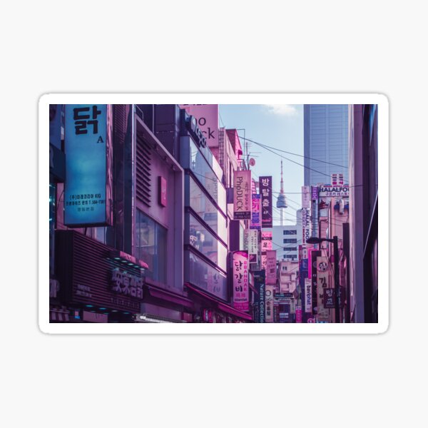 Seoul - Anime World Sticker