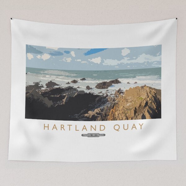 Item preview, Hartland Quay designed and sold by andrewroland.