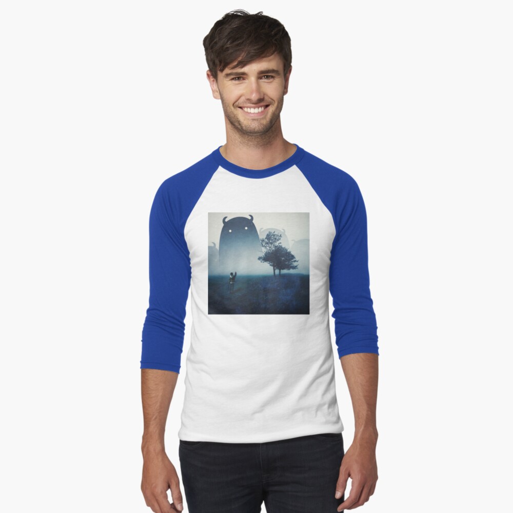 Item preview, Baseball ¾ Sleeve T-Shirt designed and sold by hotamr.