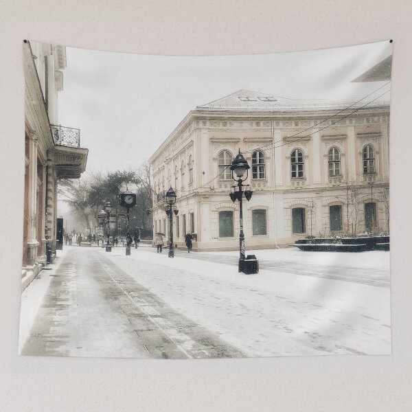 Item preview, Vintage city winter in Belgrade  designed and sold by Khala.