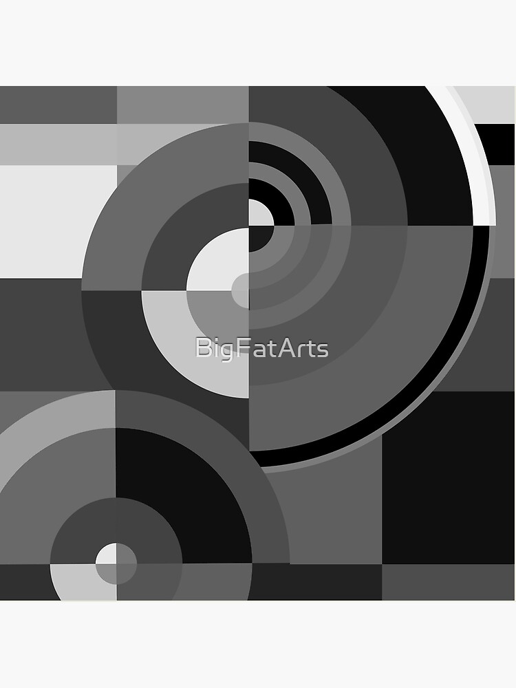 Geometric Revolution 10 by BigFatArts