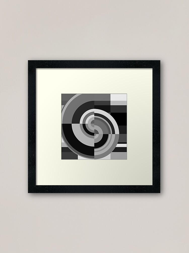 Alternate view of Geometric Revolution 12 Framed Art Print