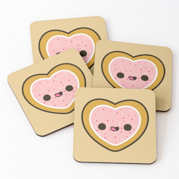 Item preview, Cute heart cookie with sprinkles designed and sold by peppermintpopuk.